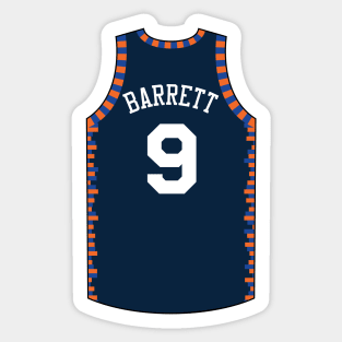 RJ Barrett New York Jersey Qiangy Sticker